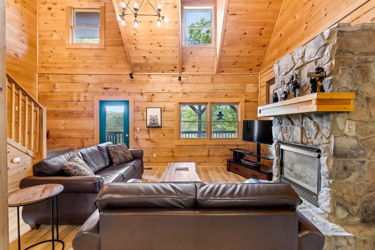 Mountain View 5 Bdrm Gatlinburg Cabin Near Downtown Arts Exterior foto