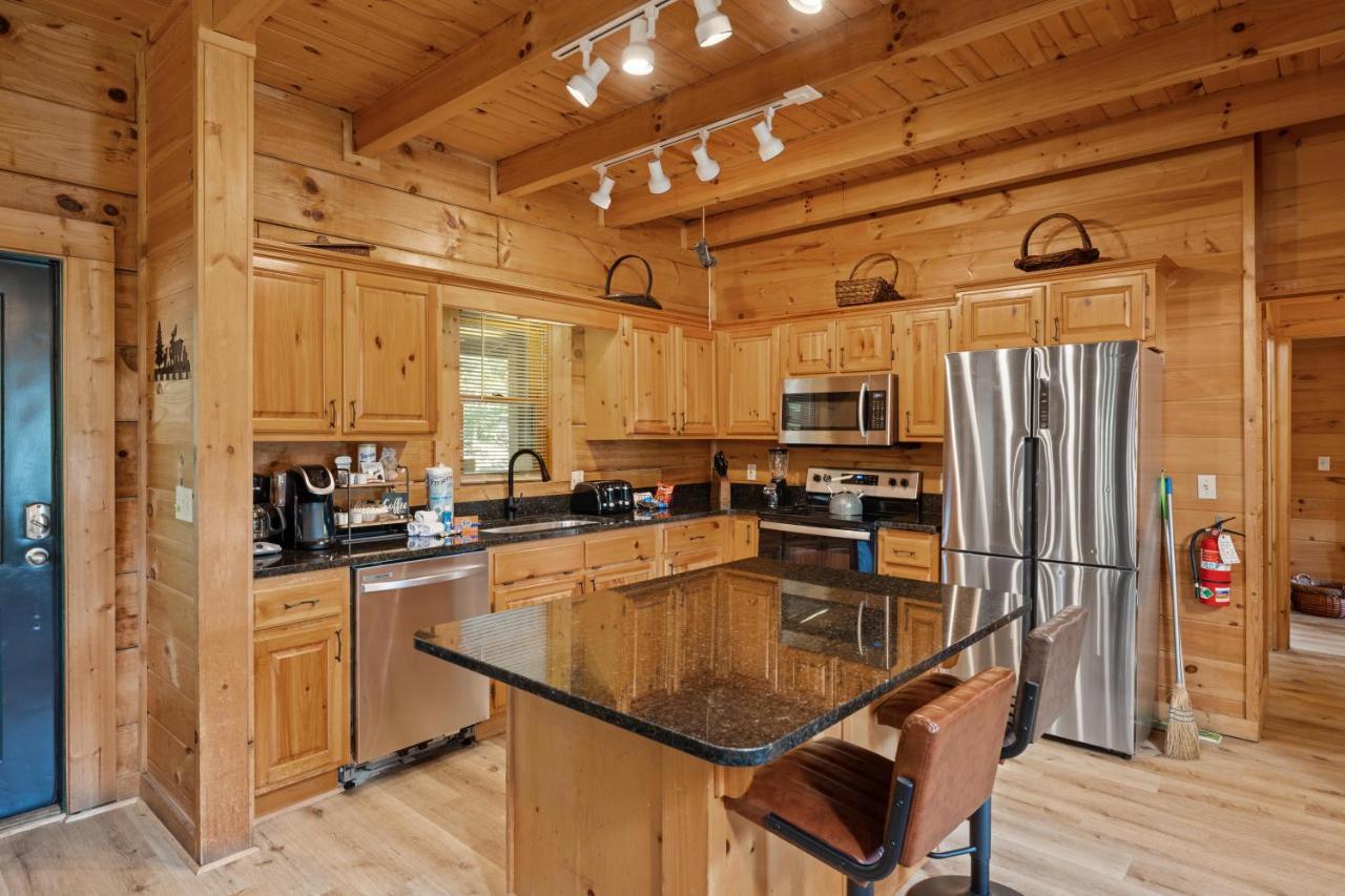 Mountain View 5 Bdrm Gatlinburg Cabin Near Downtown Arts Exterior foto