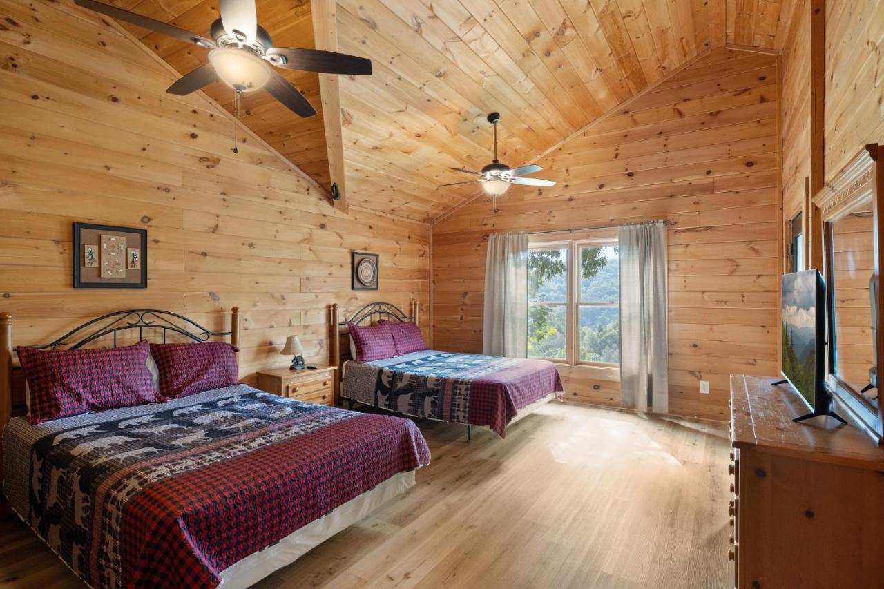 Mountain View 5 Bdrm Gatlinburg Cabin Near Downtown Arts Exterior foto
